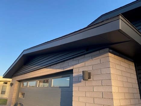 metal facial trim of a house|fascia metal roof trim.